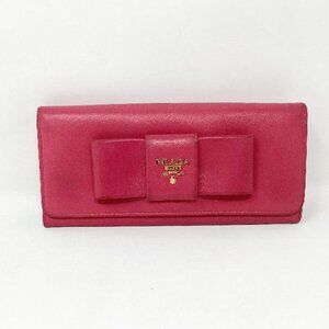 *ON SALE* Prada #52697 Saffiano Ribbon Wallet